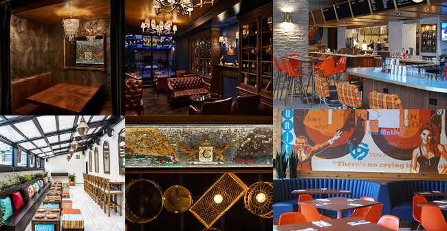 DC’s Innovative Restaurant & Bar Interiors