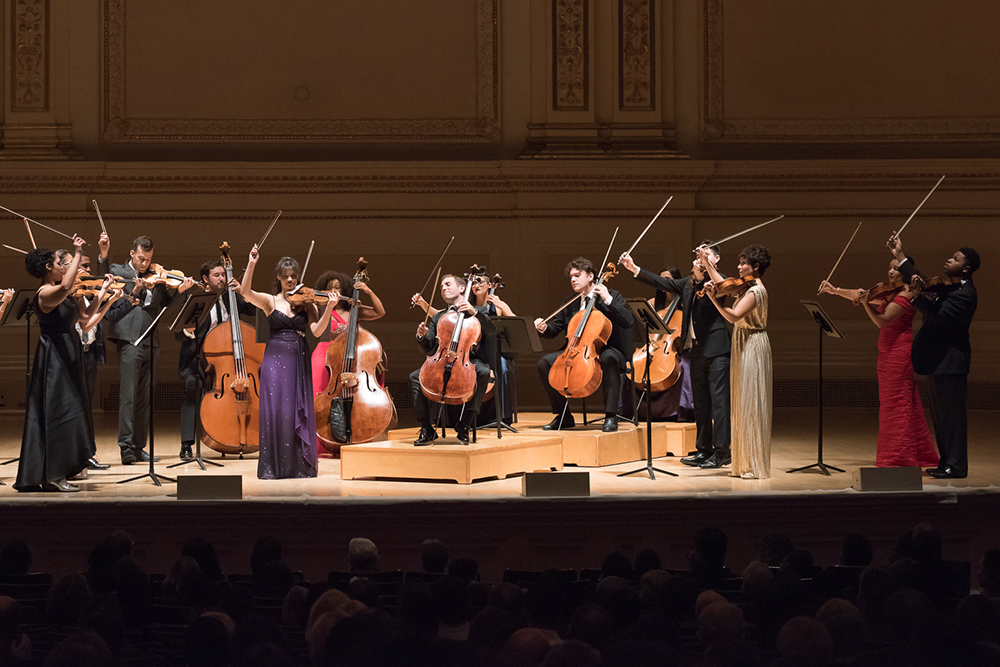 Sphinx Virtuosi at Carnegie Hall in 2017. Photo by Nan Melville.