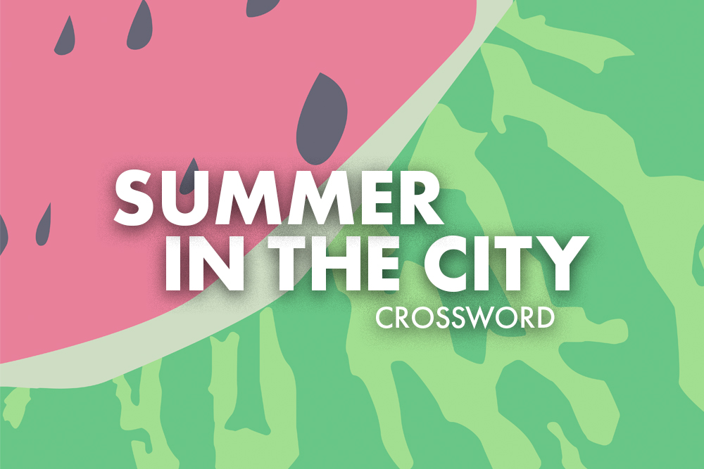 summer in the city crossword