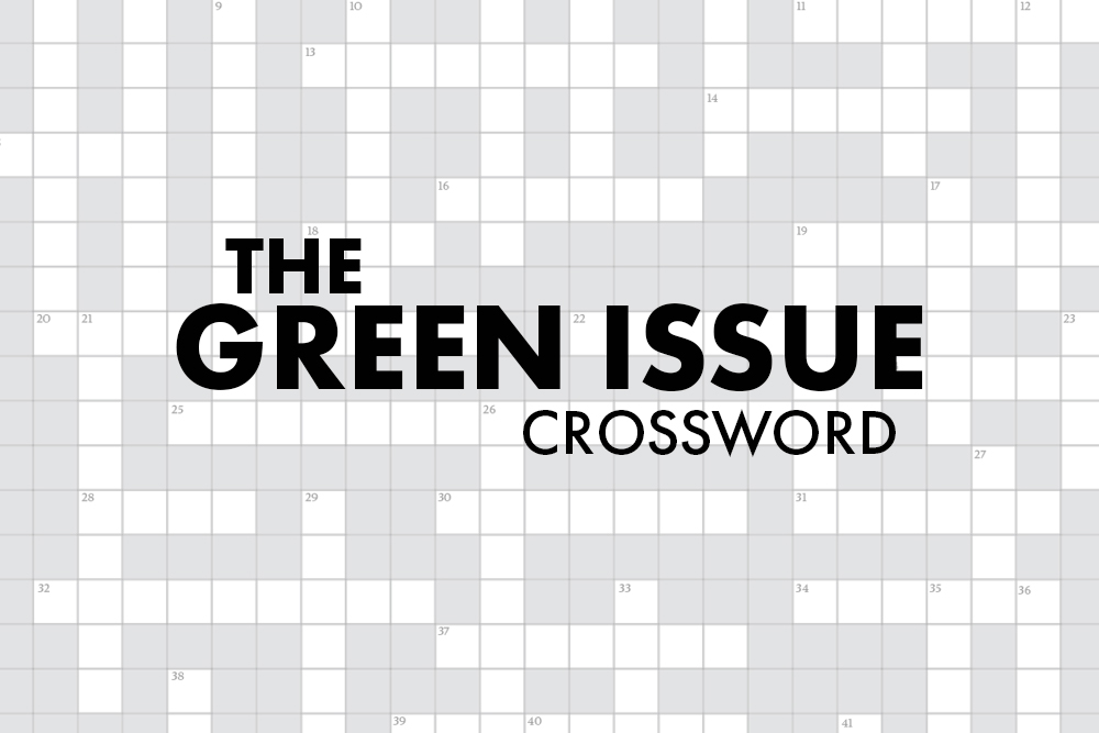 The Green Issue Crossword