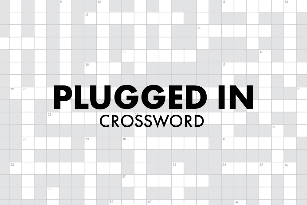 Plugged In Crossword