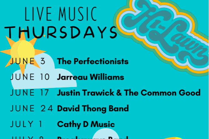 Hi-Lawn’s Live Music Thursdays: Justin Trawick & The Common Good 7.15