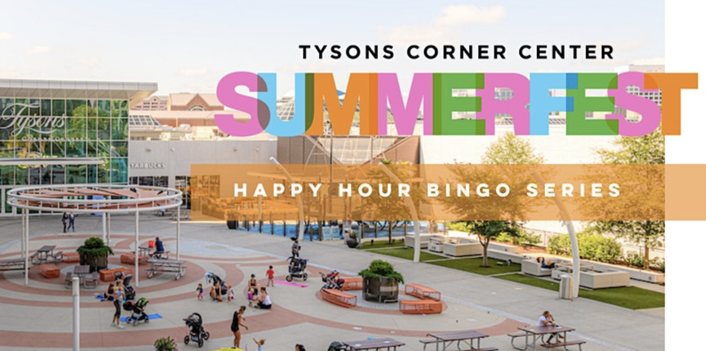 DC Fray + Tysons Corner Center Happy Hour Bingo 6.17