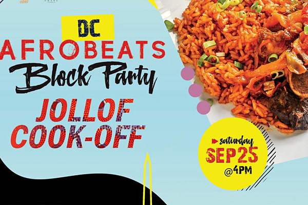 DC Afrobeats Block Party & Jollof Cook-off 9.25