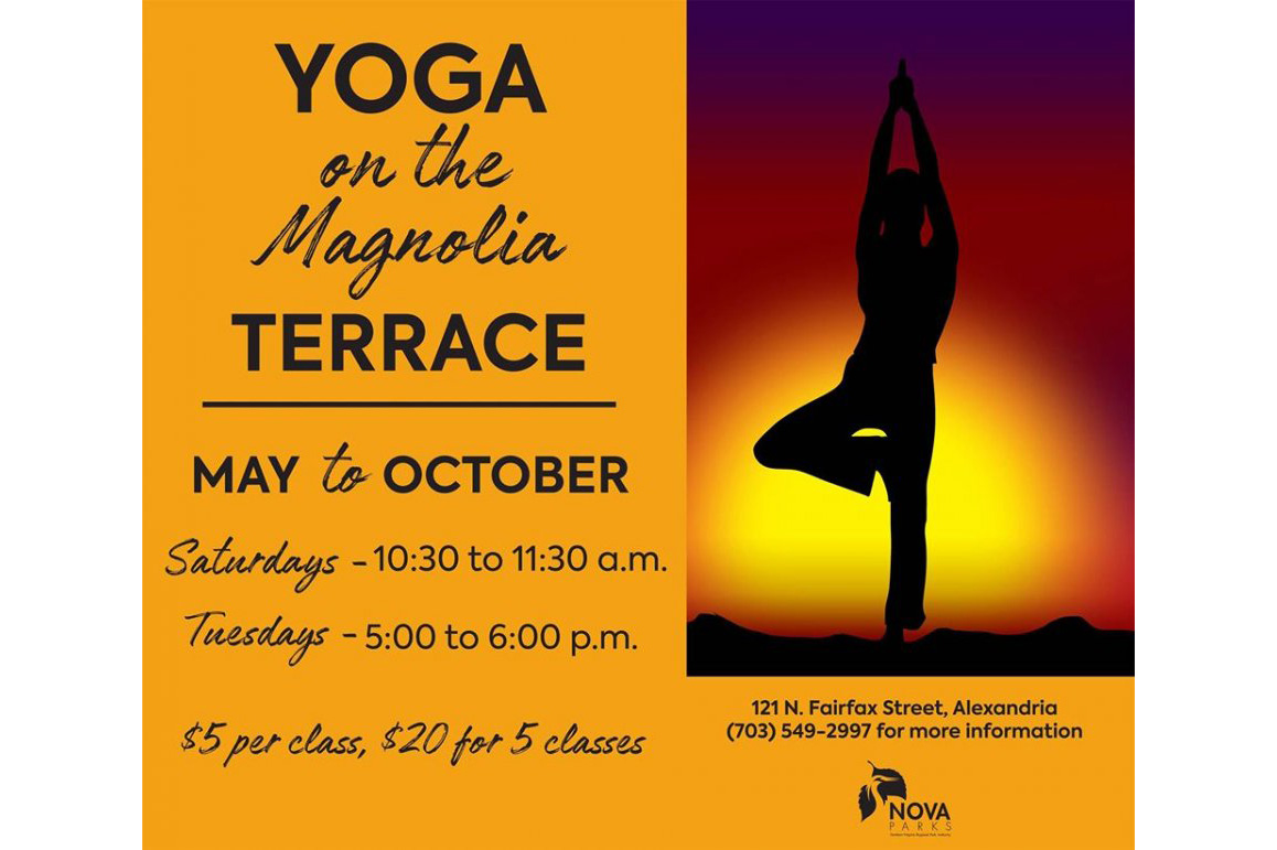 Yoga on the Magnolia Terrace 9.4-9.30