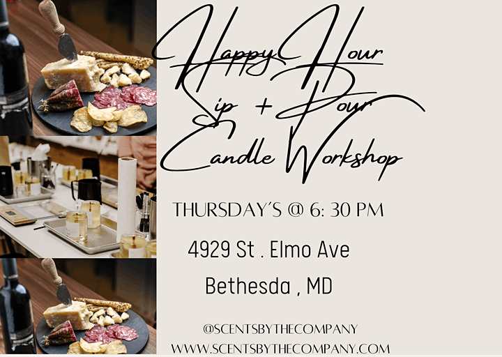 Scents by The Company Happy Hour Candle Workshop