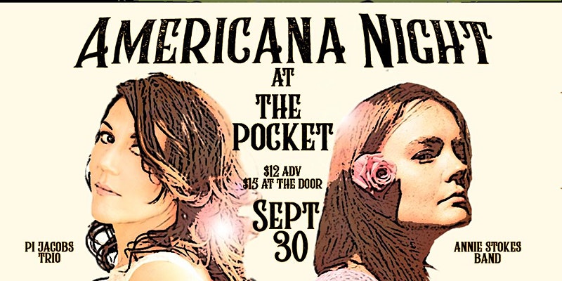 Americana Artist Pi Jacobs at the The Pocket