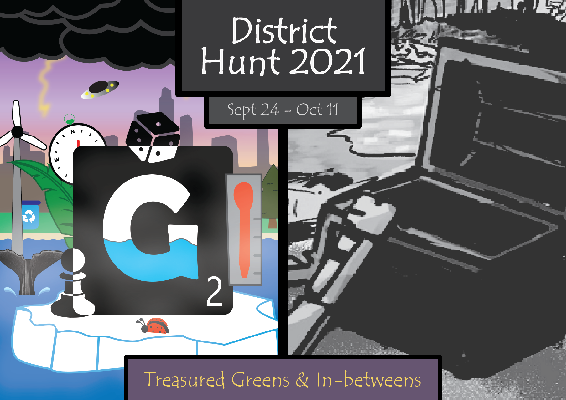 2021 District Hunt: Treasured Greens & In-betweens 9.25-10.11