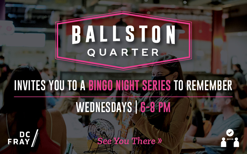 Bingo Night at Ballston Quarter with DC Fray