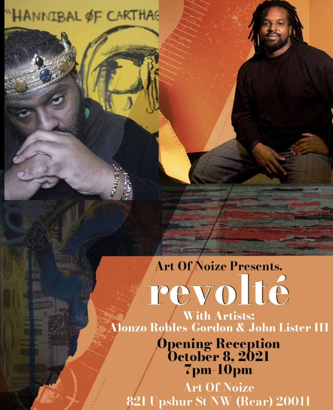 revolté at Art of Noize Gallery 10.6-10.30