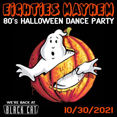 FYM productions presents Eighties Mayhem: 80’s Halloween Dance Party at Black Cat