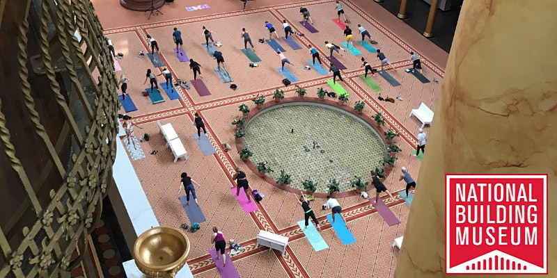 Yoga at the National Building Museum