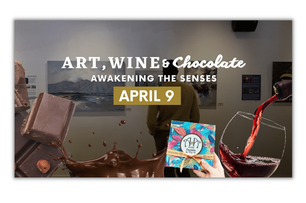 “Awaken Your Senses” Latin American Fine Art Exhibition & Wine & Chocolate
