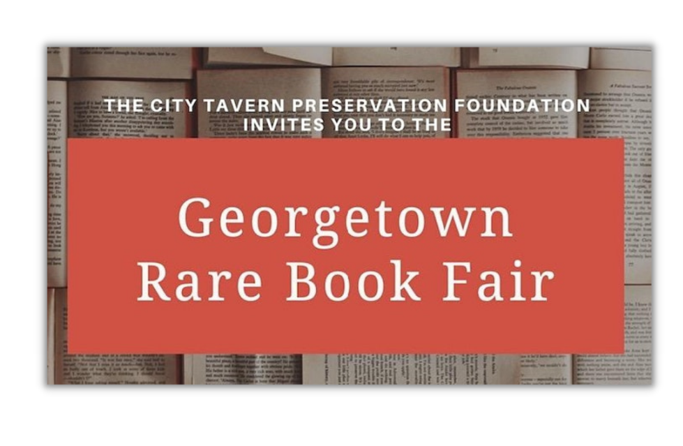 City Tavern’s Georgetown Rare Book Fair