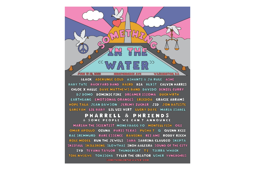 Pharrell Williams’ “Something In The Water Festival” Returns