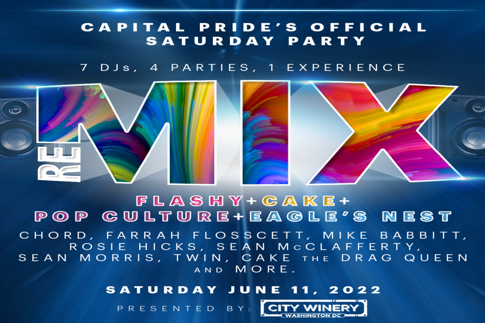 ReMIX! The Official Capital Pride Saturday Party