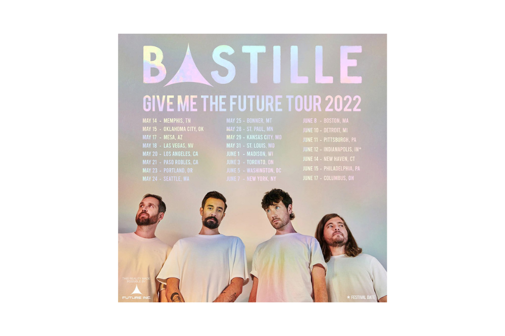 Bastille: Give Me The Future Tour 2022