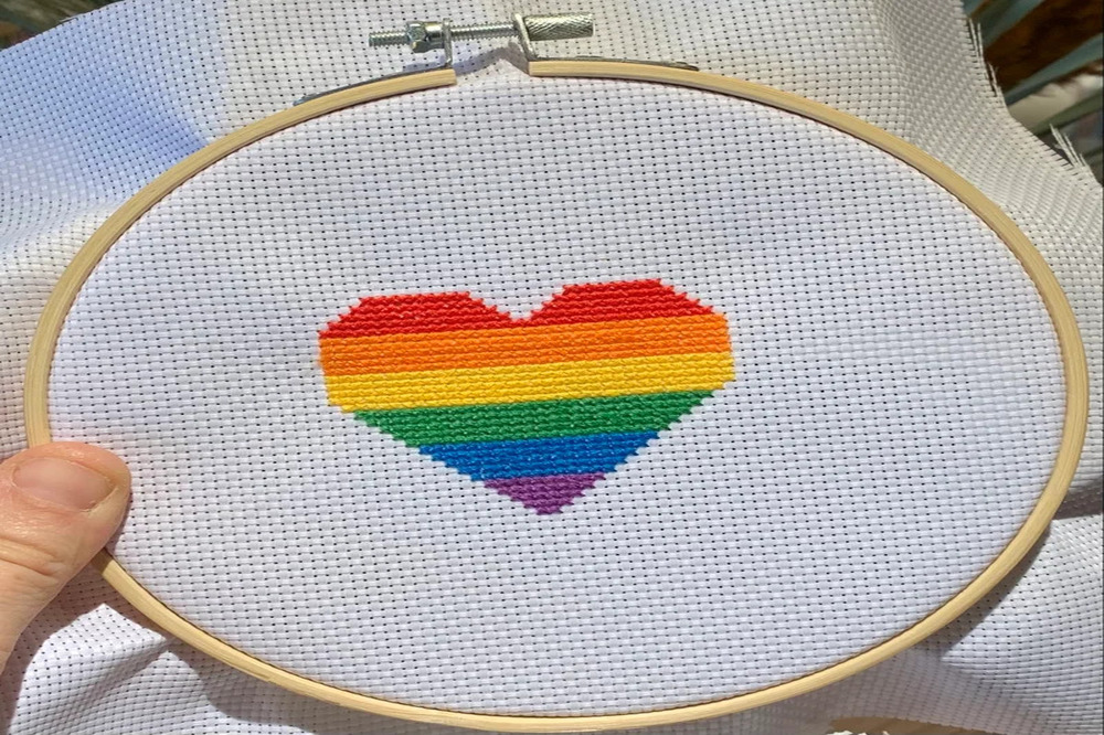 Shop Made in DC’s Craft and Cocktails: Cross Stitch Pride Edition