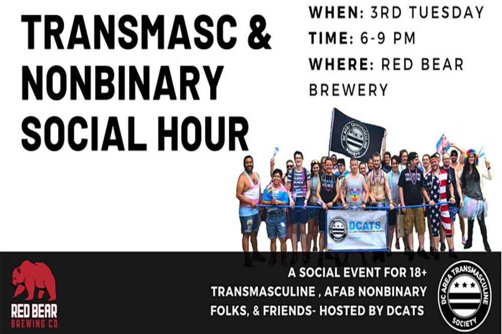Transmasculine & Nonbinary Social Hour at Red Bear