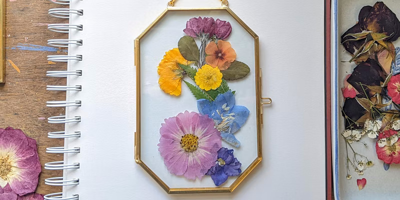 Shop Made in DC PROUD Edition: Pressed Flower Frame Workshop with Wildry