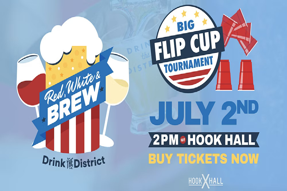 Drink The District’s Red, White and Brew Flip Cup Tournament