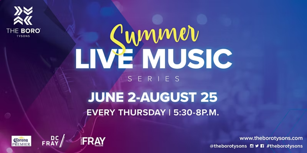 Summer Live Music Series at the Boro Tysons
