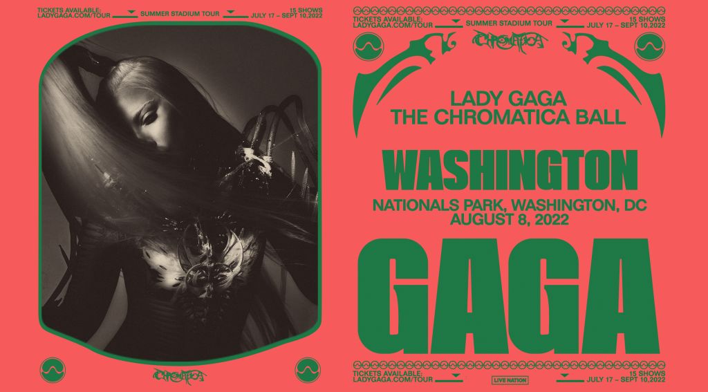 Lady Gaga at Nationals Park