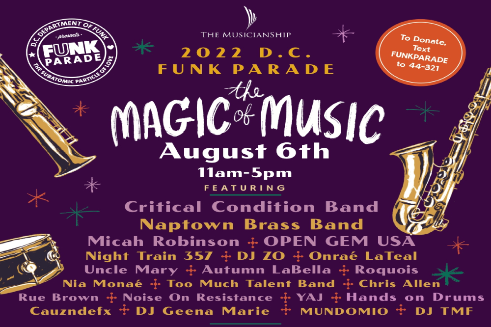 “The Magic of Music” at DC Funk Parade