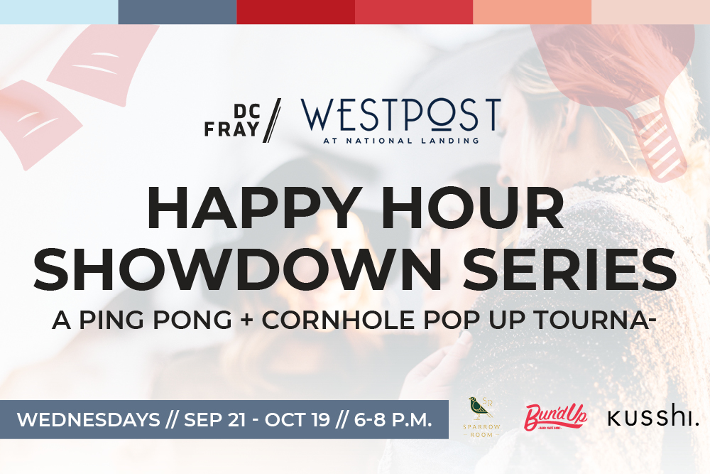 Ping Pong + Cornhole at Westpost // Pentagon Row