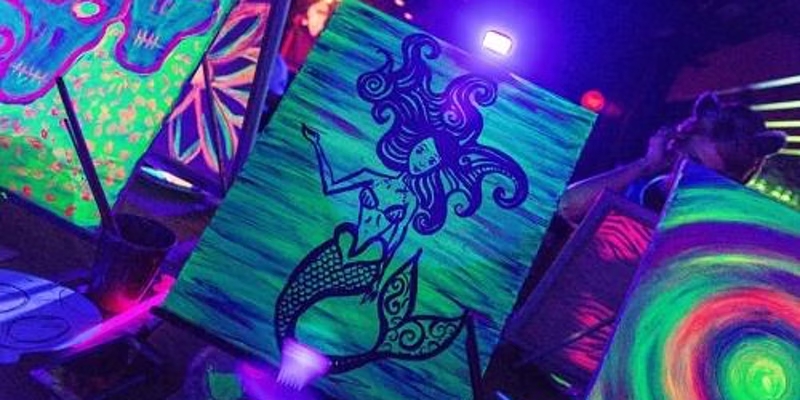 Midnight Glow and Chill – The Blacklight Paint Social