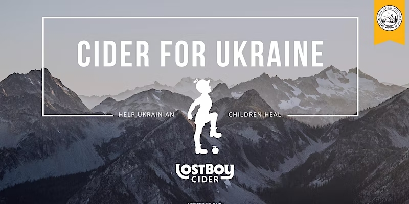 Ukraine Fundraiser at Lost Boy Cider!