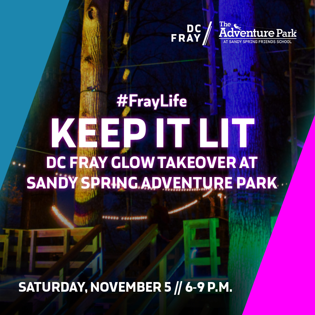 Keep It Lit // Glow Takeover at Sandy Spring Adventure Park