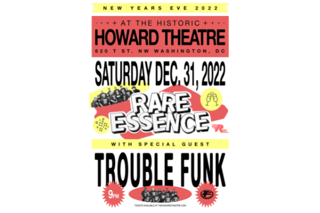 New Years Eve with Rare Essence + Trouble Funk