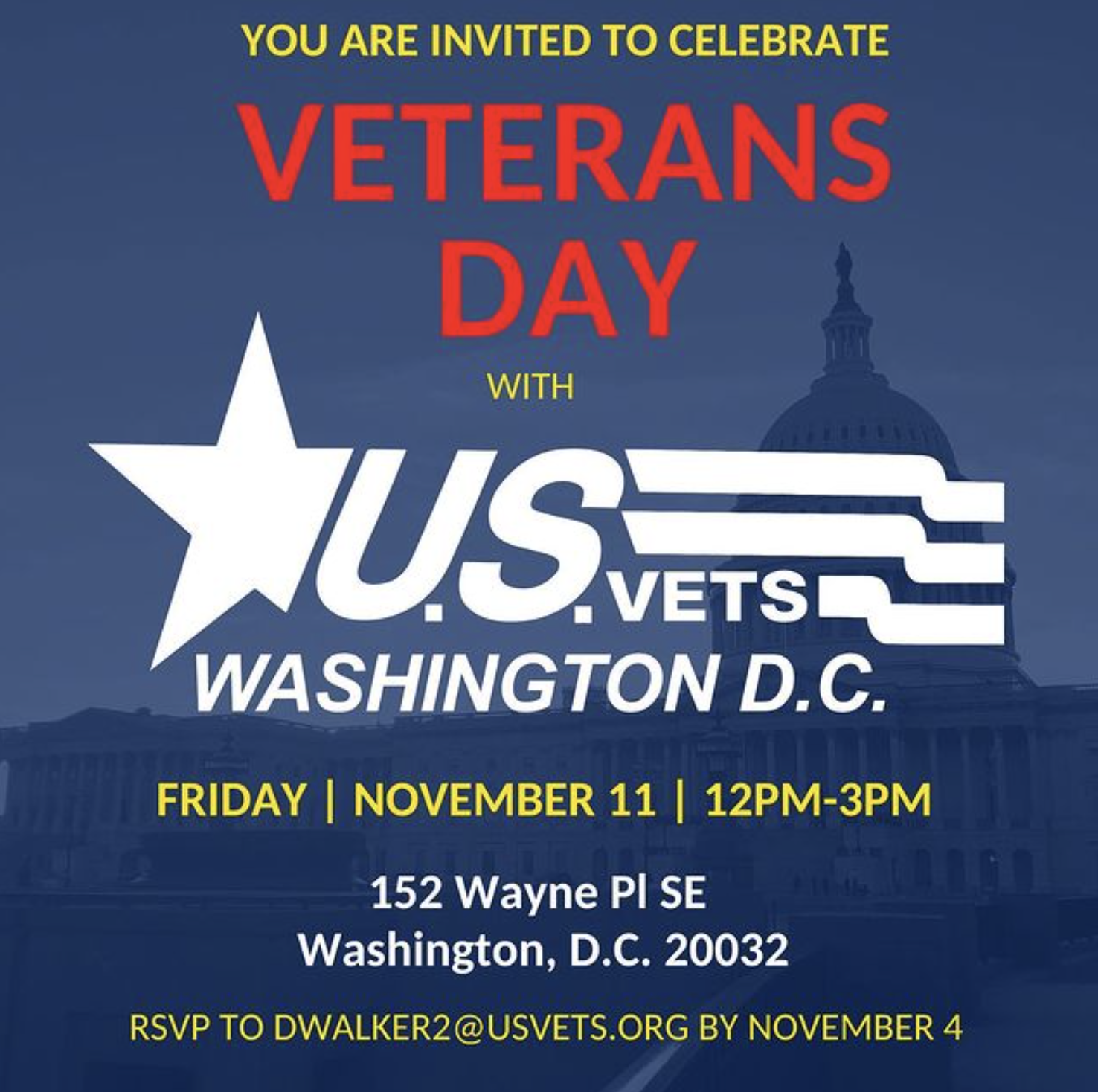 U.S.VETS to Hosts Veterans Day Event