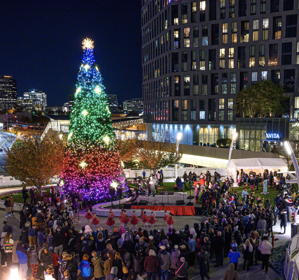 Holiday Tree Lighting Ceremony at Tysons Corner Center, Sponsored by Lexus