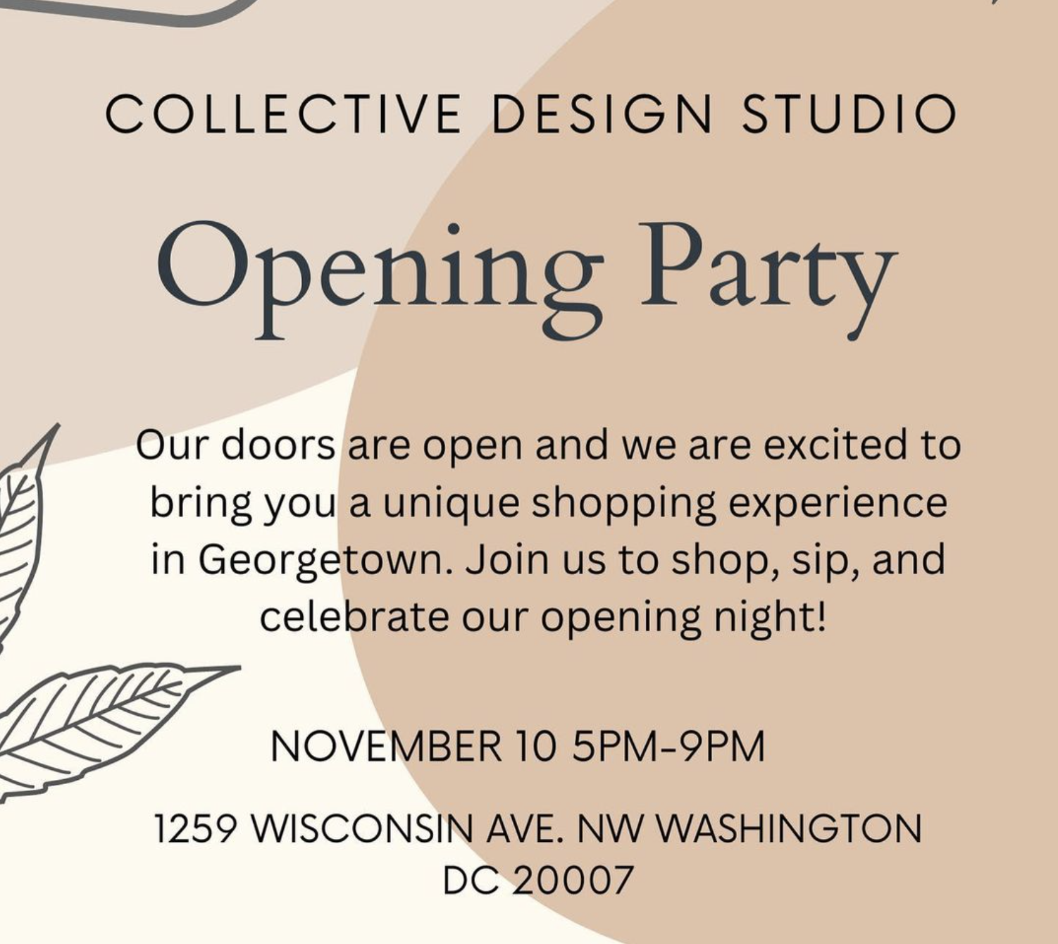 Collective Design Studios Holiday Pop Up