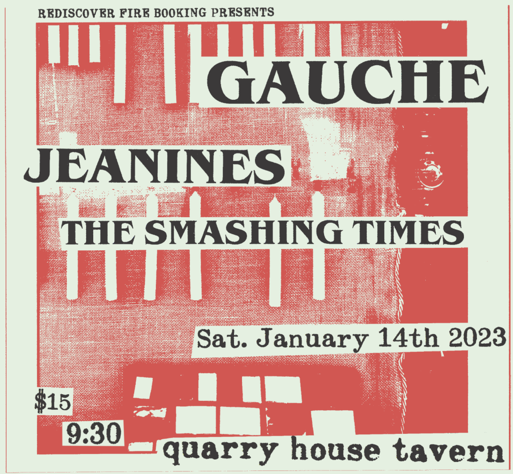 Gauche, Jeanines, and The Smashing Times