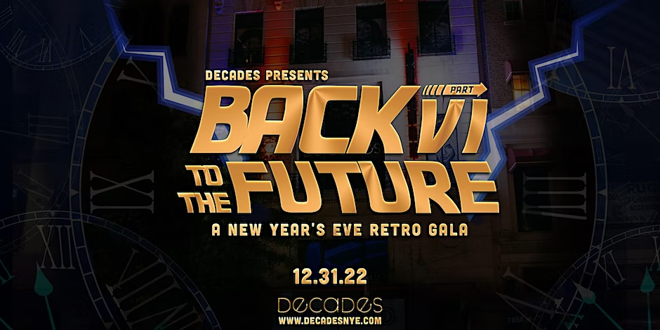 Back To The Future VI – A New Year’s Eve Retro Gala