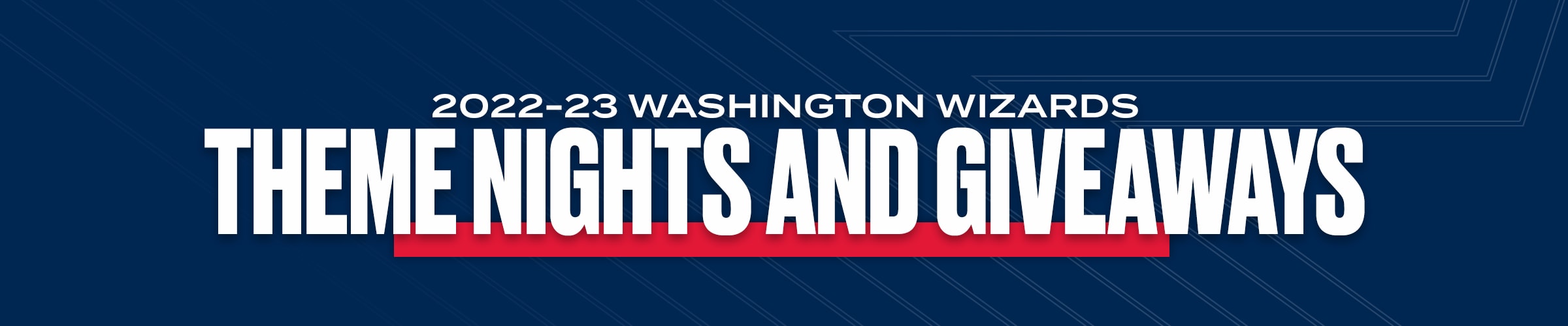 Washington Capitals’ Theme Nights and Giveaways