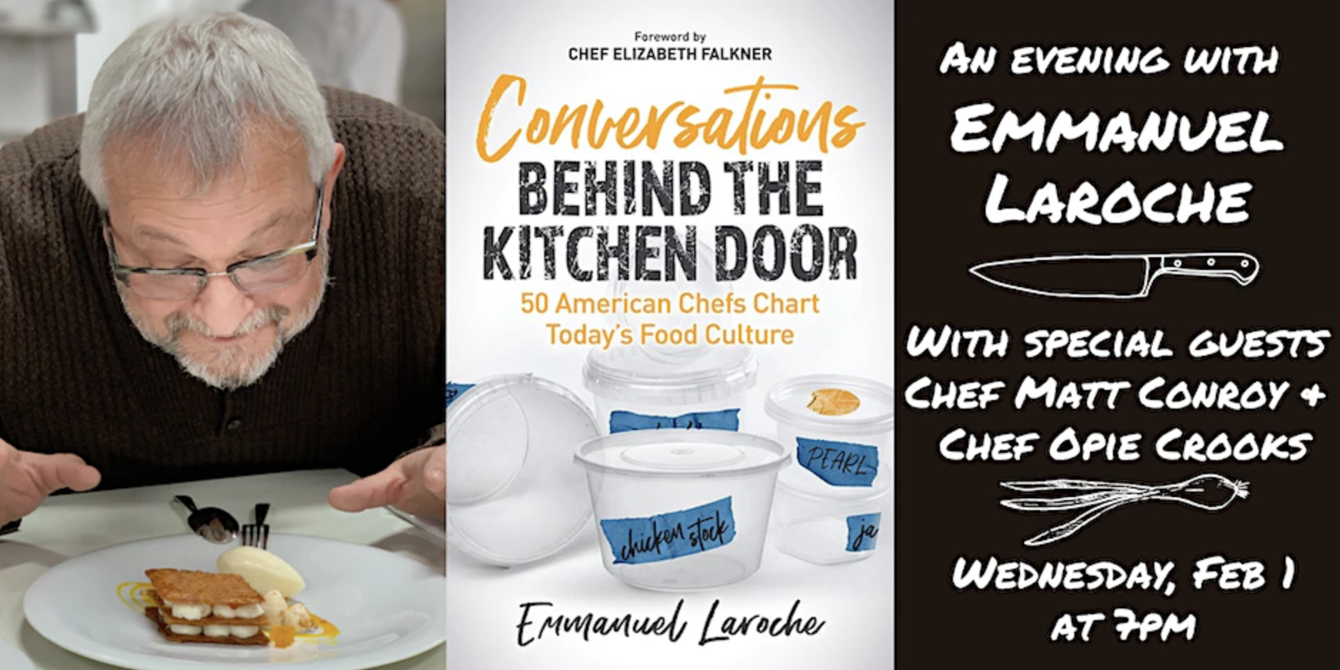 A Conversation Behind the Kitchen Doors with Emmanuel Laroche & Friends