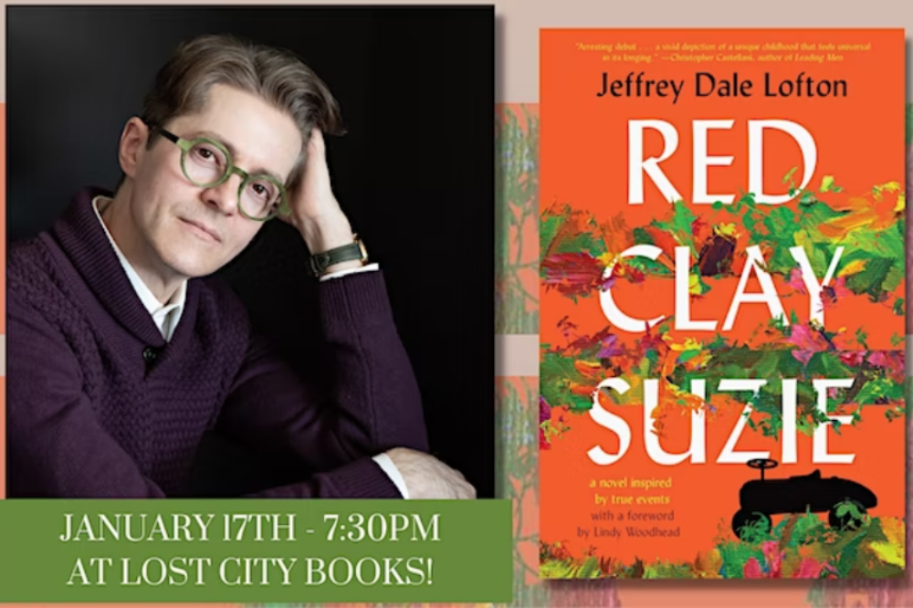 Book Launch: Red Clay Suzie by Jeffrey Dale Lofton