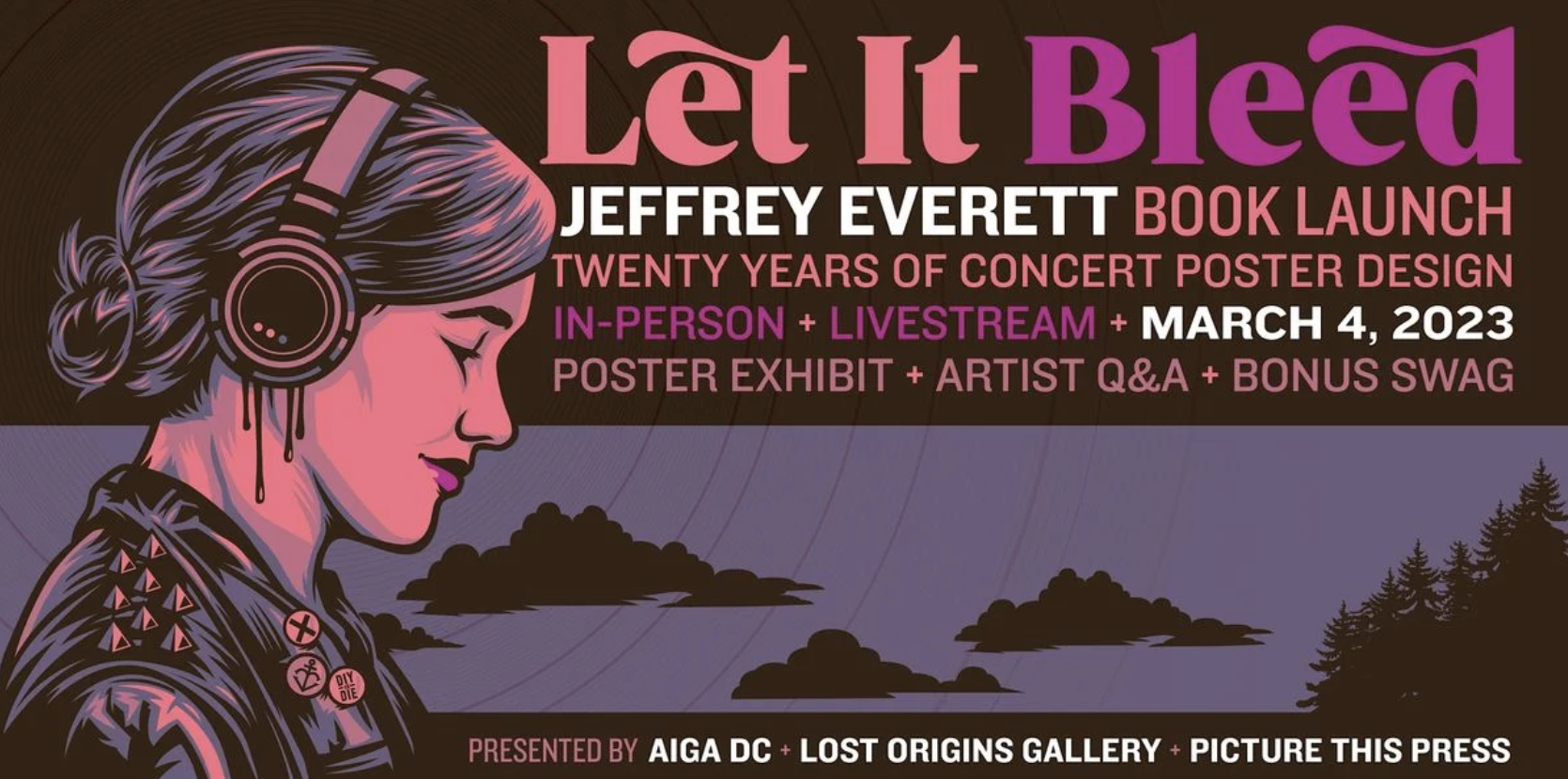 “Let It Bleed” Kickstarter Launch Party + Gallery Show Opening