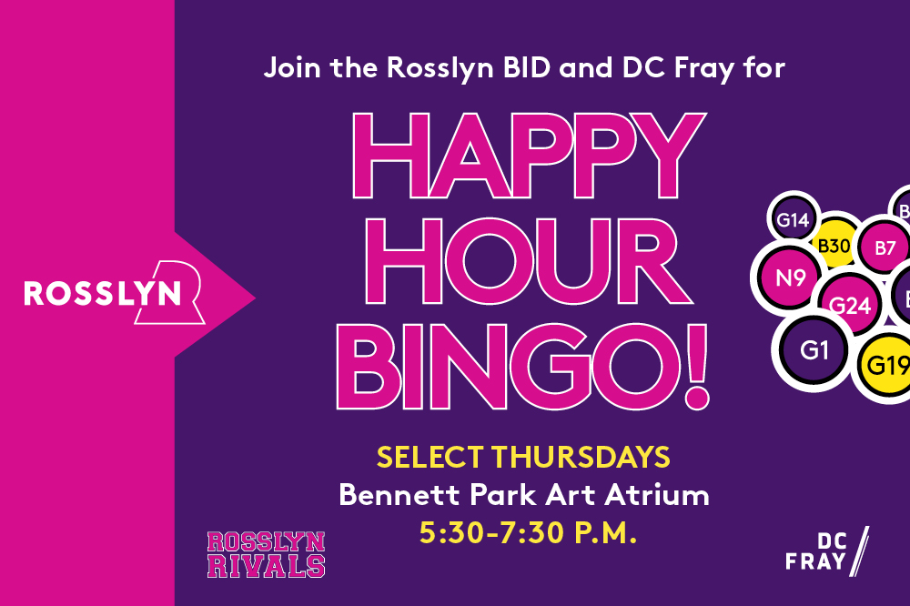 Rosslyn BID Happy Hour Bingo