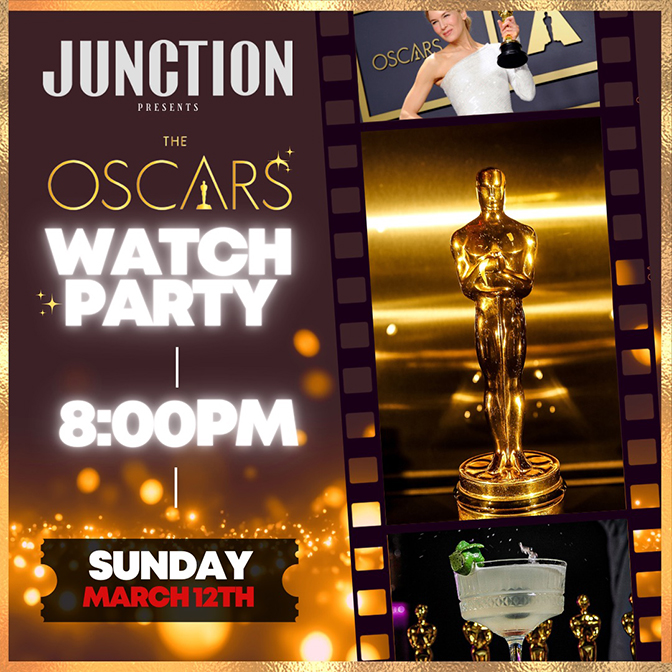 Oscar Watch Party at Junction Bistro & Bar in Mosaic
