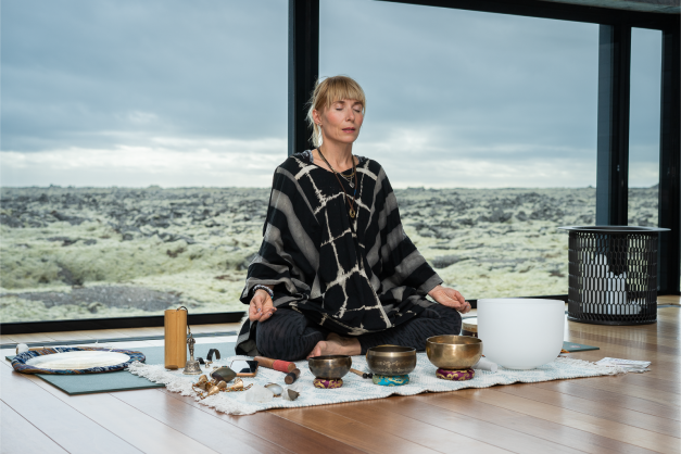 Taste of Iceland: Elemental Sound Bath with Blue Lagoon Iceland and Icelandic Provisions Breakfast Bar