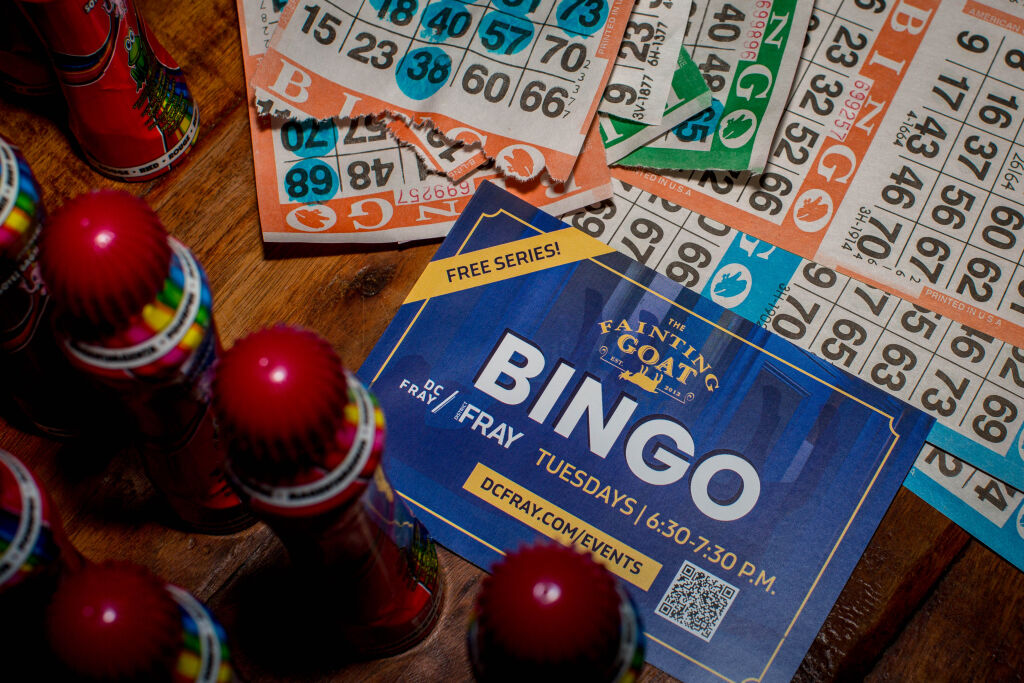 Free Weekly Bingo Series at The Fainting Goat