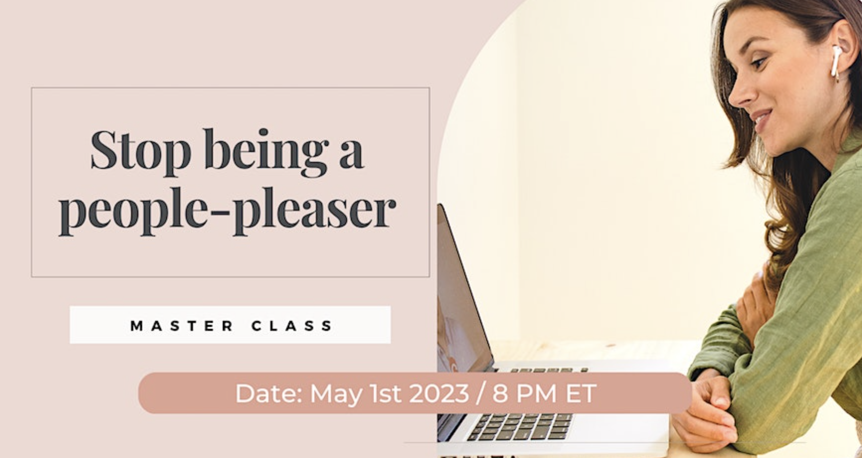 Stop being a people-pleaser: High-Performing Women Class