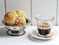 Coffee and pastries at Petite Cerise.