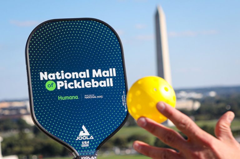 A Pickleball PopUp Comes to the National Mall This Weekend Only