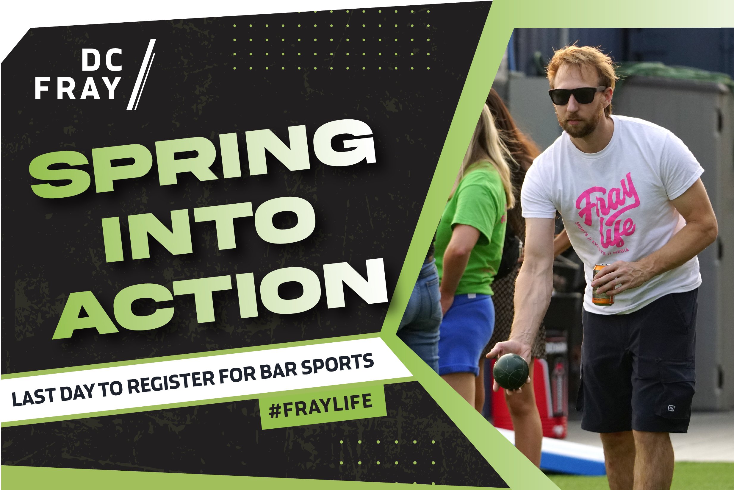 Last Day to Register for Spring Bar Sport Leagues